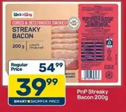 Pick n Pay PnP Streaky Bacon offer