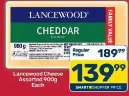 Pick n Pay Lancewood Cheese Assorted offer