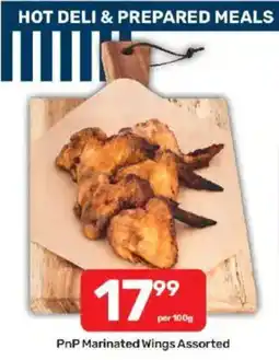 Pick n Pay PnP Marinated Wings Assorted offer