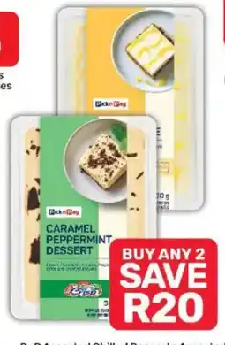 Pick n Pay Caramel Peppermint Dessert offer