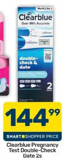 Pick n Pay Clearblue Pregnancy Test Double-Check Date 2s offer