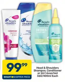 Pick n Pay Head & Shoulders Shampoo, Conditioner or 2in1 Assorted offer