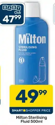 Pick n Pay Milton Sterilising Fluid offer
