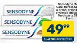 Pick n Pay Sensodyne - toothpaste offer