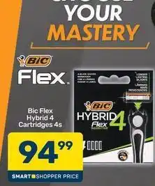 Pick n Pay Bic - flex hybrid 4 cartridges offer