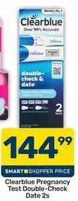 Pick n Pay Pregnancy test double-check date 2s offer