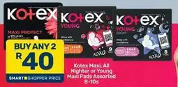 Pick n Pay Kotex - maxi pads assorted offer
