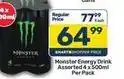 Pick n Pay Monster - energy drink offer