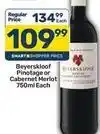 Pick n Pay Beyerskloof - pinotage or cabernet merlot 750ml each offer