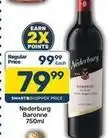 Pick n Pay Nederburg - baronne offer