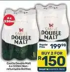Pick n Pay Castle - double malt offer