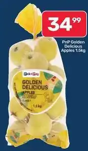 Pick n Pay Pick n pay - golden delicious apples offer