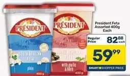 Pick n Pay President - feta assorted offer