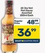 All joy - veri peri sauce