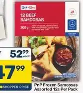 Pick n Pay Pick n pay - 12 beef samoosas offer