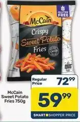 Pick n Pay Mccain - crispy sweet potato fries offer
