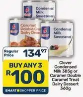 Pick n Pay Clover - condensed milk or caramel double cream dairy dessert offer