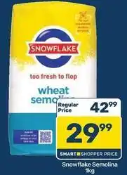 Pick n Pay Snowflake - semolina offer