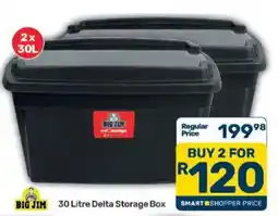 Pick n Pay BIG JIM 30 Litre Delta Storage Box offer