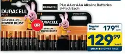 Pick n Pay Duracell Plus AA or AAA Alkaline Batteries offer