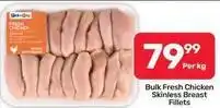 Pick n Pay Hypermarket Pick n pay - bulk fresh chicken skinless breast fillets offer