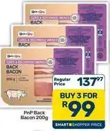 Pick n Pay Hypermarket Back bacon offer