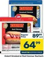 Pick n Pay Hypermarket Eskort - smoked or red viennas offer