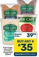 Pick n Pay Hypermarket Fair cape - dessert offer