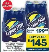 Pick n Pay Hypermarket Flying fish - pressed lemon flavoured beer offer