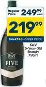 Pick n Pay Hypermarket Kwv - 5-year-old brandy 750ml offer