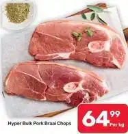 Pick n Pay Hypermarket Hyper bulk pork braai chops offer