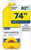 Pick n Pay Hypermarket Sunflower oil offer