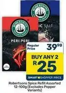 Pick n Pay Hypermarket Robertsons - spice refill assorted offer