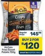 Pick n Pay Hypermarket Mccain - crispy sweet potato fries offer
