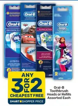 Pick n Pay Oral-B Toothbrush Heads or Refills Assorted offer