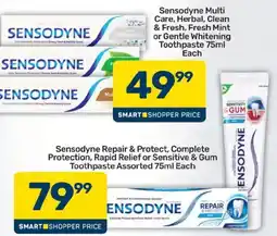 Pick n Pay Sensodyne Repair & Protect offer
