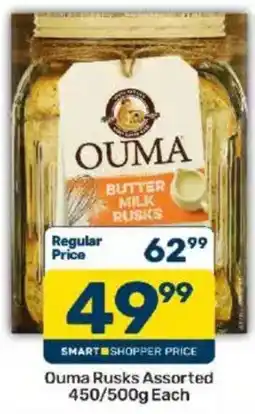 Pick n Pay Ouma Rusks Assorted offer