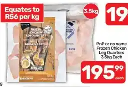 Pick n Pay Frozen Chicken Leg Quarters offer