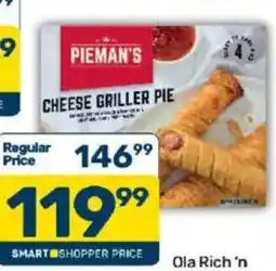 Pick n Pay Pieman's Cheese Griller Pie offer