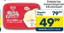 Pick n Pay Rich'n Creamy Creamy Ice Cream Assorted offer