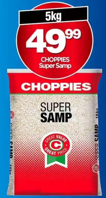 Choppies Choppies Super Samp offer