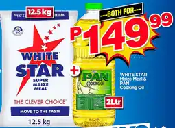 Choppies WHITE STAR Super Maize Meal & PAN Cooking Oil offer