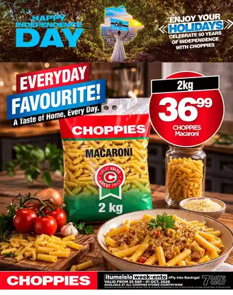Choppies CHOPPIES Macaroni offer