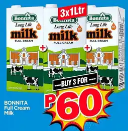 Choppies Bonnita Full Cream Milk offer