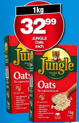 Choppies Jungle Oats offer