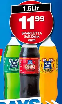 Choppies Spar Letta Soft Drink offer