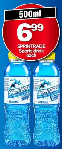 Choppies Sprintrade Sports drink offer