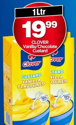 Choppies Clover Custard Vanilla Flavoured offer