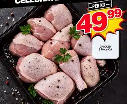 Choppies CHICKEN 9 Piece Cut offer