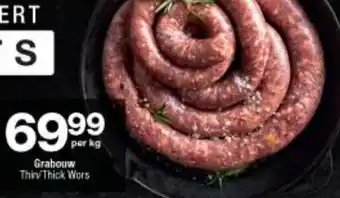 Checkers Grabouw Thin/Thick Wors offer